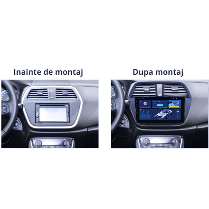 Navigatie dedicata Suzuki SX4 2014 S Cross, 4GB RAM 64GB ROM, Quad Core, Display 9" QLED 1K, Carplay, Android 14, Bluetooth, Magazin Play, Suport Camere AHD [5]
