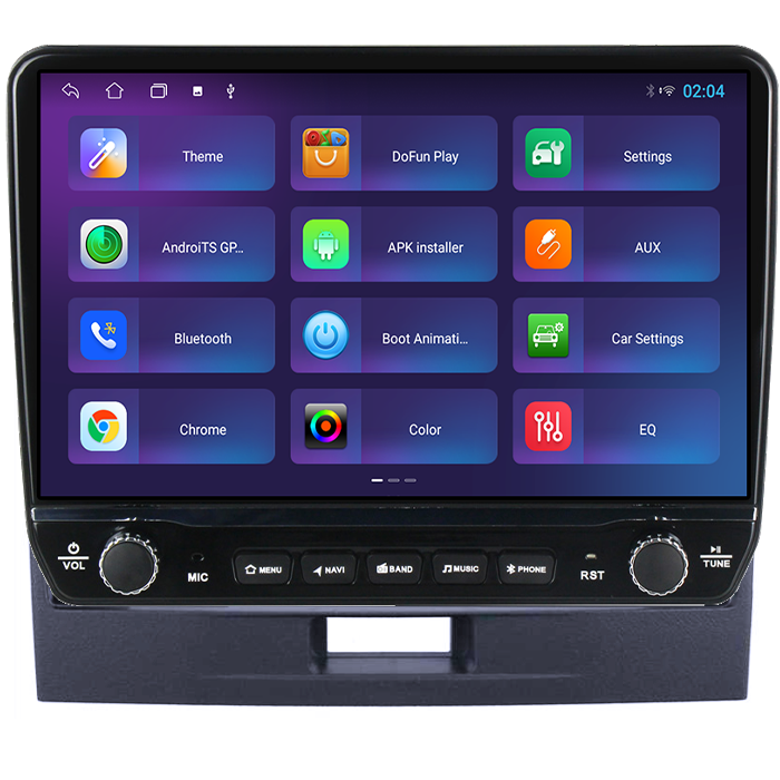 Navigatie dedicata Suzuki Wagonr 2010-2018 Tesla cu butoane rotative model 2024, 4GB RAM 64GB ROM, Procesor Quadcore, Android 14, Display QLED 10", DSP, Carplay&Android Auto [4]