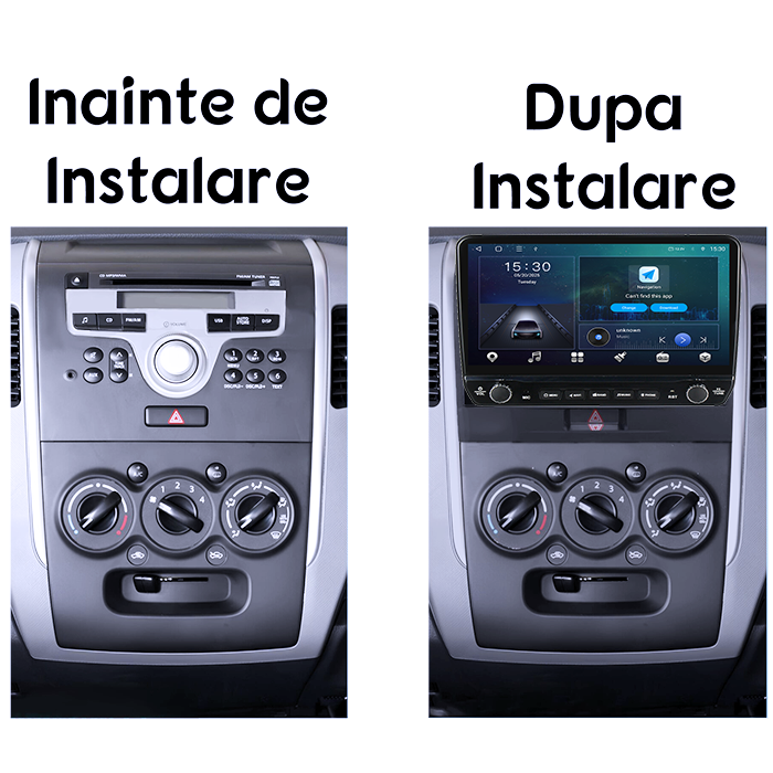 Navigatie dedicata Suzuki Wagonr 2010-2018 Tesla cu butoane rotative model 2024, 4GB RAM 64GB ROM, Procesor Quadcore, Android 14, Display QLED 10", DSP, Carplay&Android Auto [7]