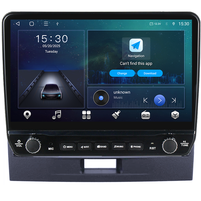 Navigatie dedicata Suzuki Wagonr 2010-2018 Tesla cu butoane rotative model 2024, 4GB RAM 64GB ROM, Procesor Quadcore, Android 14, Display QLED 10", DSP, Carplay&Android Auto [6]