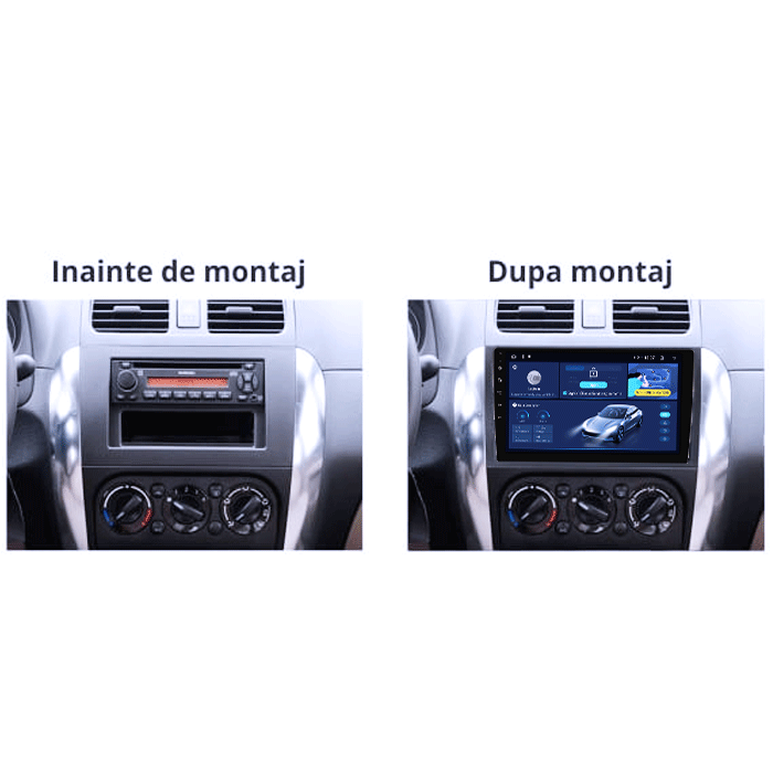 Navigatie dedicata Suzuki SX4, 8GB RAM 128GB ROM, Octacore, Platforma TS18, Android 13, Display QLED 9”, Suporta camera 360º, DSP, Carplay&Android Auto, SIM 4G, Ventilator Activ [4]