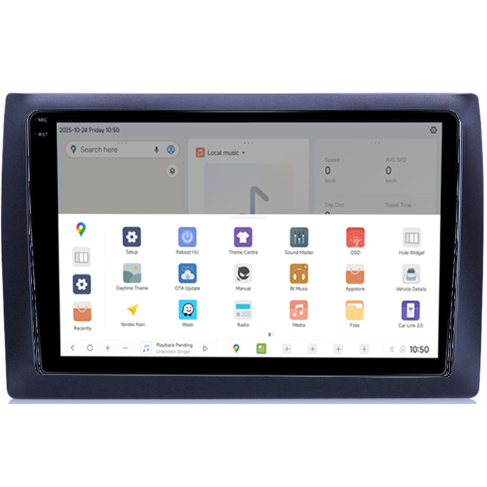 Navigatie dedicata Fiat Stilo 2010 DUDU3, 4GB RAM 64GB ROM, Octacore, Platforma 8581, Android, Display QLED 9", DSP, Carplay&AndroidAuto [3]