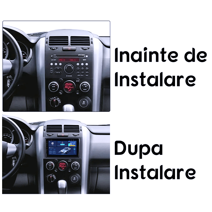 Navigatie dedicata Suzuki Vitara 2005-2015, 4GB RAM 64GB ROM, Quad Core, Display 9" QLED 1K, Carplay, Android 14, Bluetooth, Magazin Play, Suport Camere AHD [5]