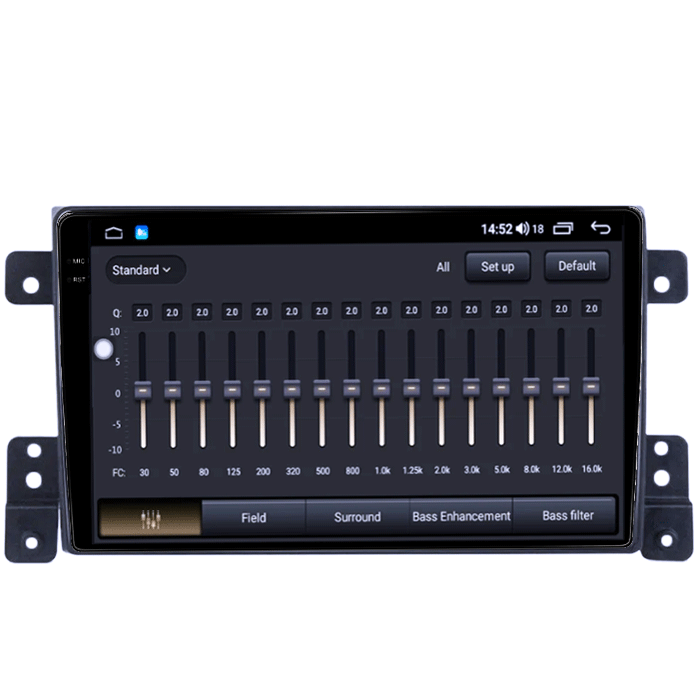 Navigatie dedicata Suzuki Vitara 2005-2015, 8GB RAM 128GB ROM, Octacore, Platforma TS18, Android 14, Display QLED 9", Suporta camera 360", DSP, Carplay&Android Auto, SIM 4G, Ventilator Activ [9]