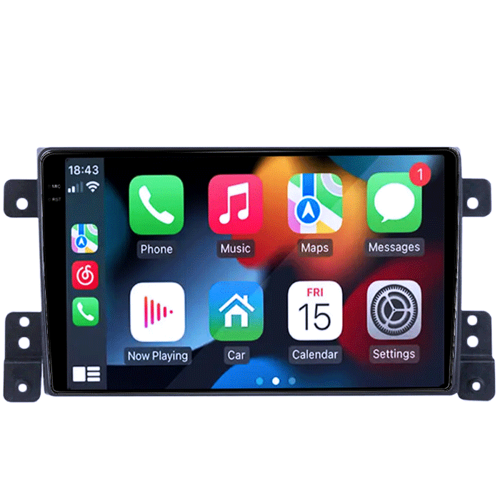 Navigatie dedicata Suzuki Vitara 2005-2015, 8GB RAM 128GB ROM, Octacore, Platforma TS18, Android 14, Display QLED 9", Suporta camera 360", DSP, Carplay&Android Auto, SIM 4G, Ventilator Activ [10]