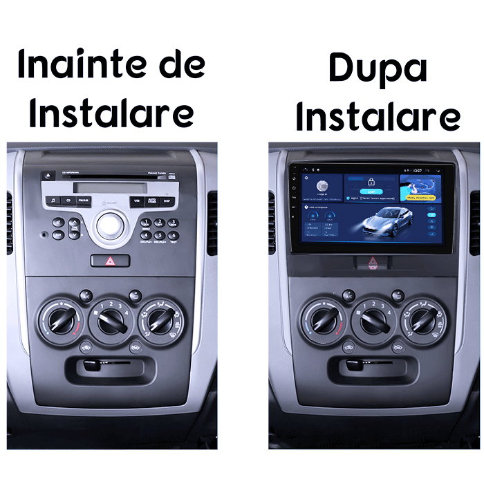 Navigatie dedicata Suzuki Wagonr 2010-2018, 4GB RAM 64GB ROM, Octacore, Android 14, Display QLED 1K 9", Carplay&Android Auto, SIM 4G, Ventilator Activ [5]