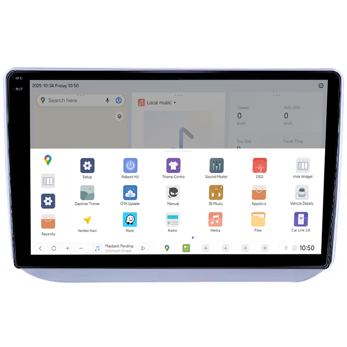 Navigatie dedicata Skoda Fabia 2007-2014, DUDU3, 4GB RAM 64GB ROM, Octacore, Platforma 8581, Android, Display QLED 9", DSP, Carplay&AndroidAuto [3]