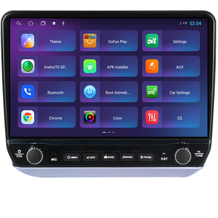 Navigatie dedicata Skoda Fabia 2007-2014 Tesla cu butoane rotative model 2024, 4GB RAM 64GB ROM, Procesor Quadcore, Android 14, Display QLED 10", DSP, Carplay&Android Auto [4]
