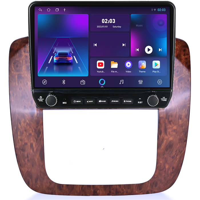 Navigatie dedicata Chevrolet Tahoe 2012 Tesla cu butoane rotative model 2024, 4GB RAM 64GB ROM, Procesor Quadcore, Android 14, Display QLED 10", DSP, Carplay&Android Auto [7]