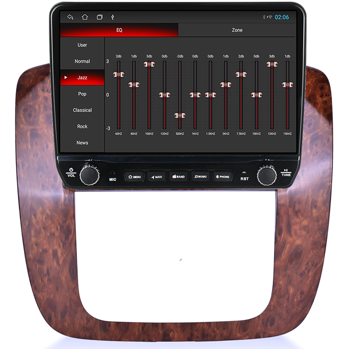 Navigatie dedicata Chevrolet Tahoe 2012 Tesla cu butoane rotative model 2024, 4GB RAM 64GB ROM, Procesor Quadcore, Android 14, Display QLED 10", DSP, Carplay&Android Auto [3]