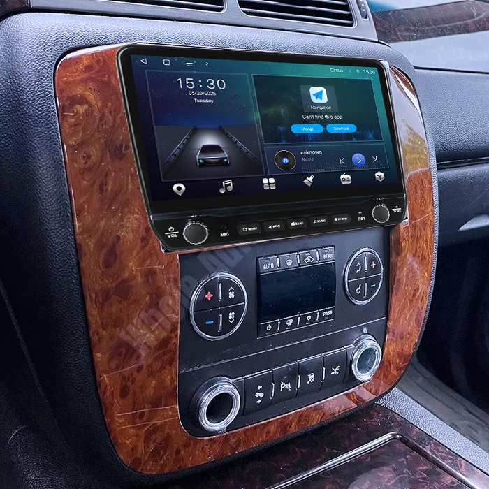 Navigatie dedicata Chevrolet Tahoe 2012 Tesla cu butoane rotative model 2024, 4GB RAM 64GB ROM, Procesor Quadcore, Android 14, Display QLED 10", DSP, Carplay&Android Auto [2]