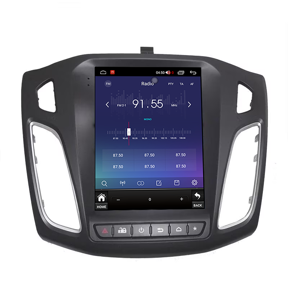 Navigatie Dedicata Tesla Integrat Ford Focus 2011-2018, 2GB RAM 32GB ROM, Quadcore, Android, Display QLED 9.7", DSP, Carplay&AndroidAuto [2]
