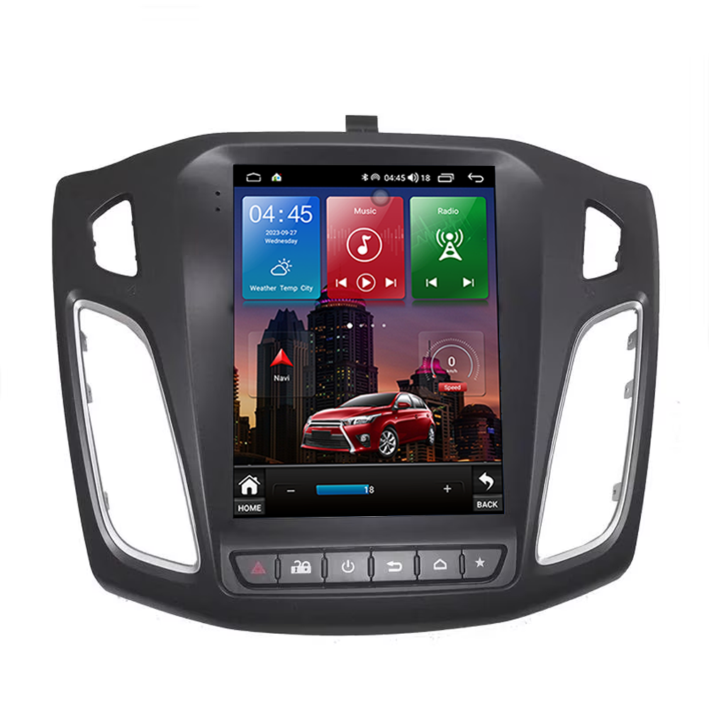 Navigatie Dedicata Tesla Integrat Ford Focus 2011-2018, 2GB RAM 32GB ROM, Quadcore, Android, Display QLED 9.7", DSP, Carplay&AndroidAuto [5]