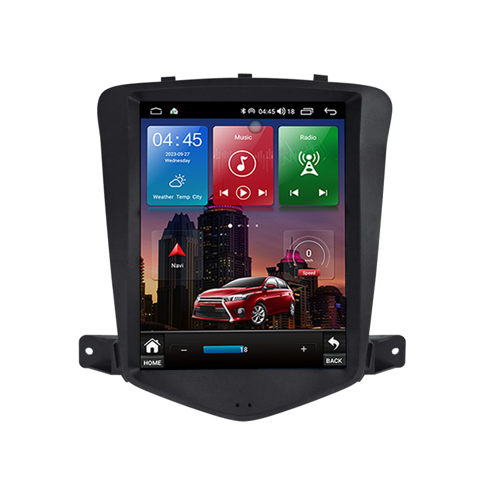 Navigatie Dedicata Tesla Integrat Chevrolet Cruze 2008-2014, 2GB RAM 32GB ROM, Quadcore, Android, Display QLED 9.7", DSP, Carplay&AndroidAuto [5]