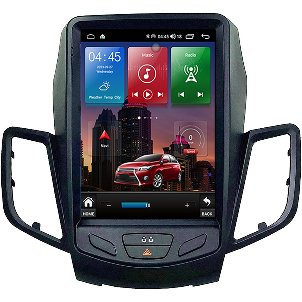 Navigatie Dedicata Tesla Integrat Ford Fiesta 2012-2017, 2GB RAM 32GB ROM, Quadcore, Android, Display QLED 9.7", DSP, Carplay&AndroidAuto [5]