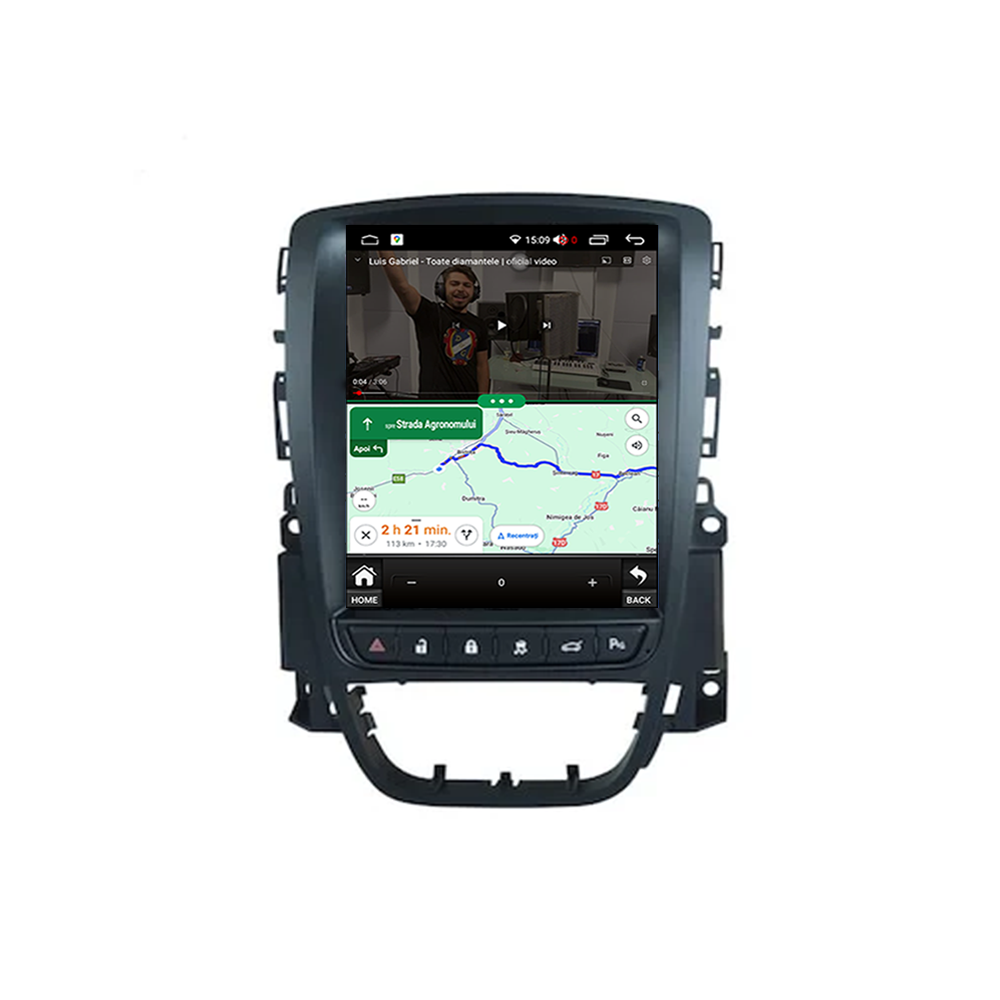Navigatie Dedicata Tesla Integrat Opel Astra J 2009+, 2GB RAM 32GB ROM, Quadcore, Android, Display QLED 9.7", DSP, Carplay&AndroidAuto [4]