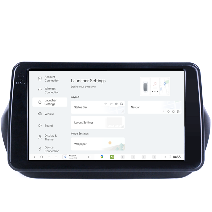 Navigatie dedicata Fiat Fiorino Qubo 2008-2017 DUDU3, 4GB RAM 64GB ROM, Octacore, Platforma 8581, Android, Display QLED 9", DSP, Carplay&AndroidAuto [2]