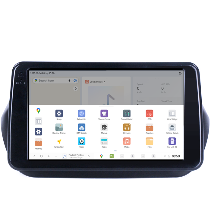 Navigatie dedicata Fiat Fiorino Qubo 2008-2017 DUDU3, 4GB RAM 64GB ROM, Octacore, Platforma 8581, Android, Display QLED 9", DSP, Carplay&AndroidAuto [4]