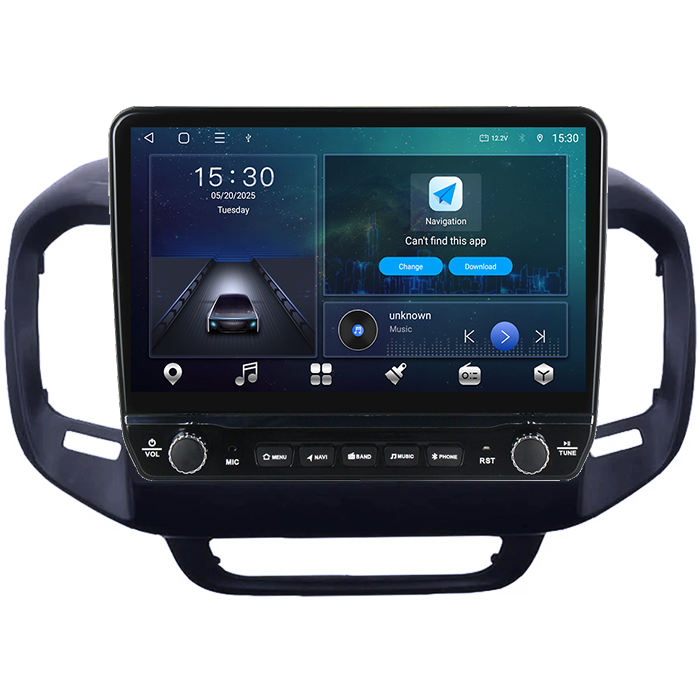 Navigatie dedicata Toro 2017-2020 Tesla cu butoane rotative model 2024, 4GB RAM 64GB ROM, Procesor Quadcore, Android 14, Display QLED 10", DSP, Carplay&Android Auto [8]