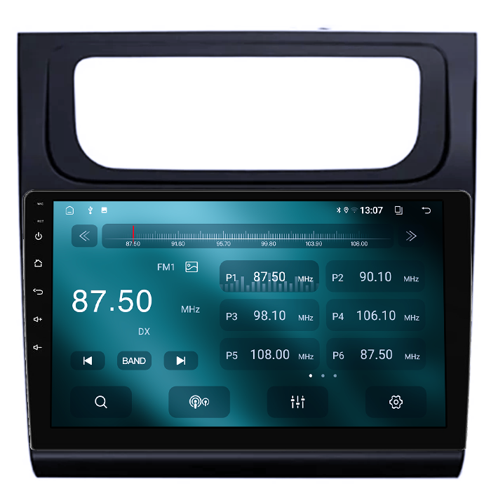 Navigatie dedicata Touran 2014, 8GB RAM 128GB ROM, Octacore, Platforma TS18, Android 14, Display QLED 9”, Suporta camera 360º, DSP, Carplay&Android Auto, SIM 4G, Ventilator Activ [5]