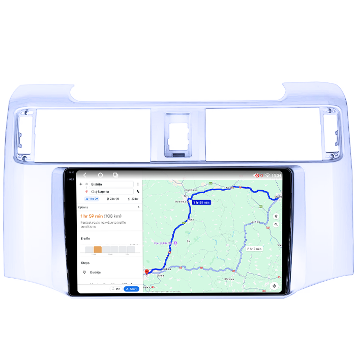 Navigatie dedicata Toyota 4Runner 2009-2017, 4GB RAM 64GB ROM, Octacore, Android 14, Display QLED 1K 9", Carplay&Android Auto, SIM 4G, Ventilator Activ [4]