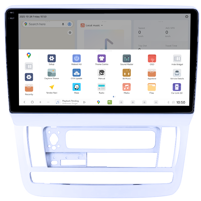 Navigatie dedicata Toyota Alphard 2002-2008, DUDU3, 4GB RAM 64GB ROM, Octacore, Platforma 8581, Android, Display QLED 9", DSP, Carplay&AndroidAuto [3]