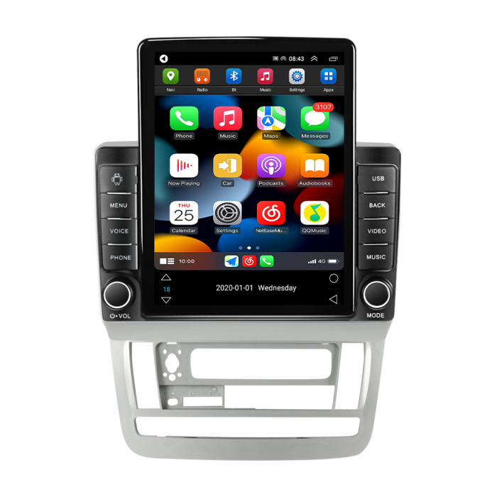 Navigatie dedicata Toyota Alphard 2002-2007,Tesla Style, ANDROID 13,Carplay&Android Auto, 10 inch , 8+128GB, Internet, Aplicatii, Waze, GPS [2]