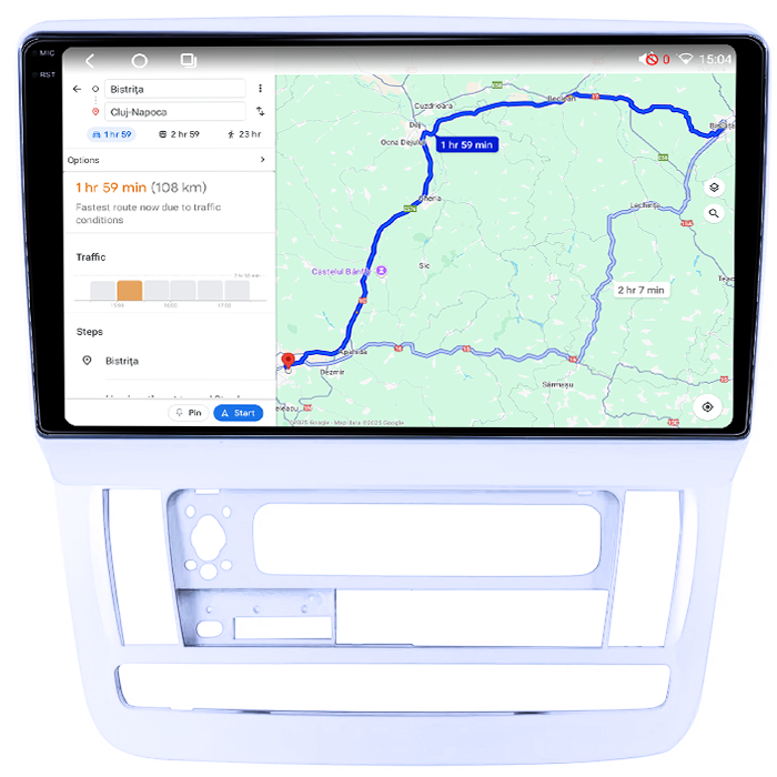 Navigatie dedicata Toyota Alphard 2002-2008, 4GB RAM 64GB ROM, Octacore, Android 14, Display QLED 1K 9", Carplay&Android Auto, SIM 4G, Ventilator Activ [4]