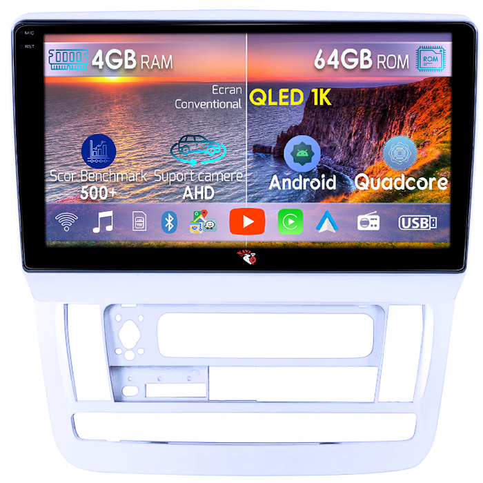 Navigatie dedicata Toyota Alphard 2002-2008, 4GB RAM 64GB ROM, Octacore, Android 14, Display QLED 1K 9", Carplay&Android Auto, SIM 4G, Ventilator Activ [1]