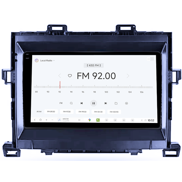 Navigatie dedicata Toyota Alphard 2008-2014, DUDU3, 4GB RAM 64GB ROM, Octacore, Platforma 8581, Android, Display QLED 9", DSP, Carplay&AndroidAuto [4]