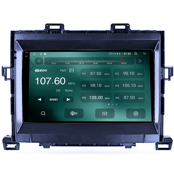 Navigatie dedicata Toyota Alphard 2008-2014, 8GB RAM 128GB ROM, Octacore, Platforma TS18, Android 14, Display QLED 9", Suporta camera 360", DSP, Carplay&Android Auto, SIM 4G, Ventilator Activ [5]