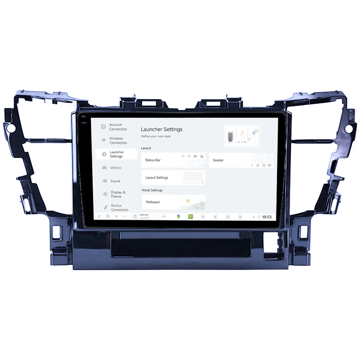 Navigatie dedicata Toyota Alphard 2015-2020, DUDU3, 4GB RAM 64GB ROM, Octacore, Platforma 8581, Android, Display QLED 9", DSP, Carplay&AndroidAuto [5]