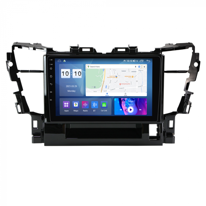 Navigatie dedicata Toyota Alphard 2015-2020, 4 GB RAM 32 ROM, Android 13, Display QLED, 10", DSP, Carplay, Android Auto, Internet, Youtube, Waze, WI-FI, USB, Bluetooth [3]