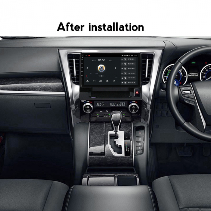 Navigatie dedicata Toyota Alphard 2015-2020, 4 GB RAM 32 ROM, Android 13, Display QLED, 10", DSP, Carplay, Android Auto, Internet, Youtube, Waze, WI-FI, USB, Bluetooth [6]