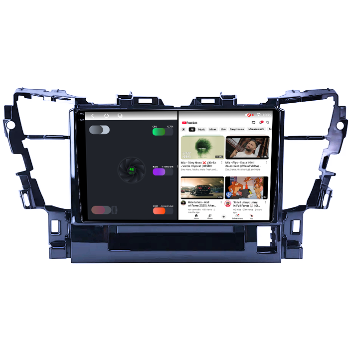 Navigatie dedicata Toyota Alphard 2015-2020,4GB RAM 64GB ROM, Procesor Qualcomm Octacore, Android 14, Rezolutie 2K, Display QLED 9", DSP, Carplay&Android Auto, SIM 4G [4]