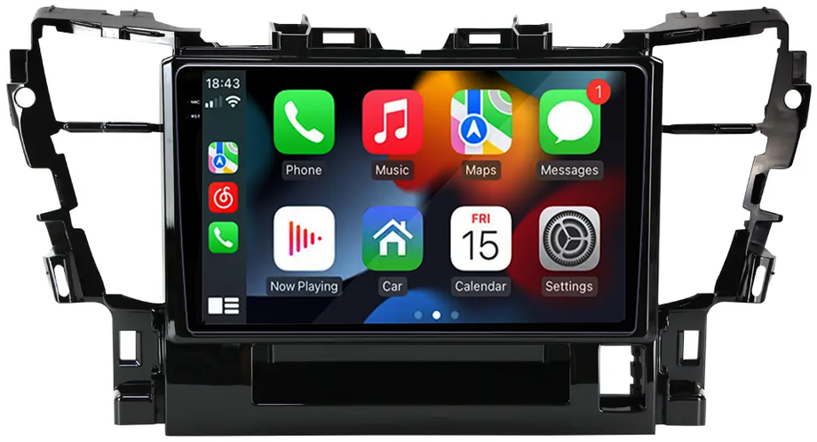 Navigatie dedicata Toyota Alphard 2015-2020, 8GB RAM 128GB ROM, Octacore, Platforma 7862, Android 14, Display QLED 9" 2K, Suporta camera 360", DSP, Carplay&Android Au [3]