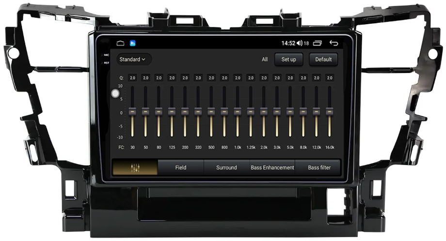 Navigatie dedicata Toyota Alphard 2015-2020, 8GB RAM 128GB ROM, Octacore, Platforma 7862, Android 14, Display QLED 9" 2K, Suporta camera 360", DSP, Carplay&Android Au [2]