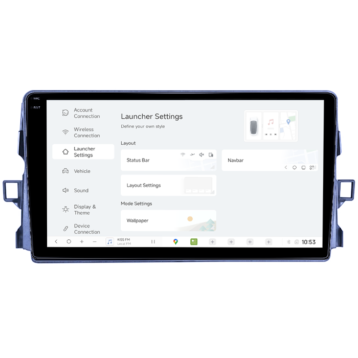 Navigatie dedicata Toyota Auris 2006-2011, DUDU3, 4GB RAM 64GB ROM, Octacore, Platforma 8581, Android, Display QLED 9", DSP, Carplay&AndroidAuto [5]