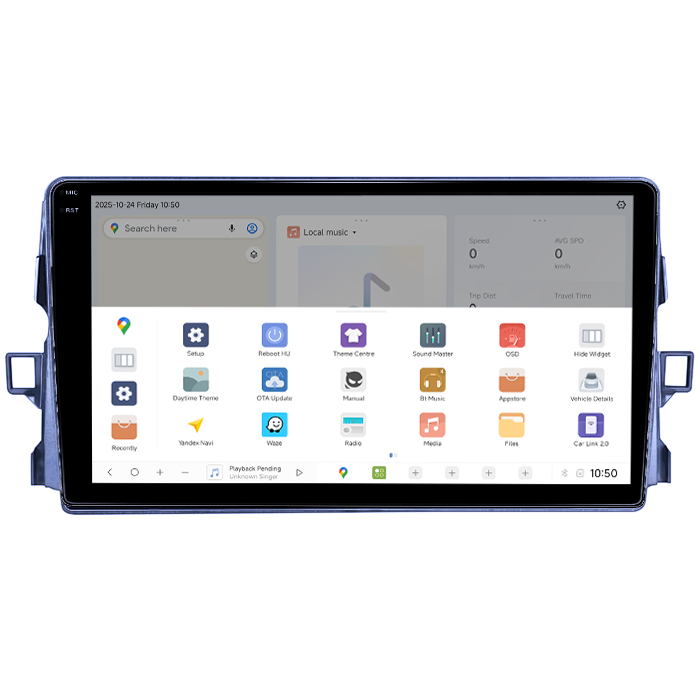 Navigatie dedicata Toyota Auris 2006-2011, DUDU3, 4GB RAM 64GB ROM, Octacore, Platforma 8581, Android, Display QLED 9", DSP, Carplay&AndroidAuto [3]