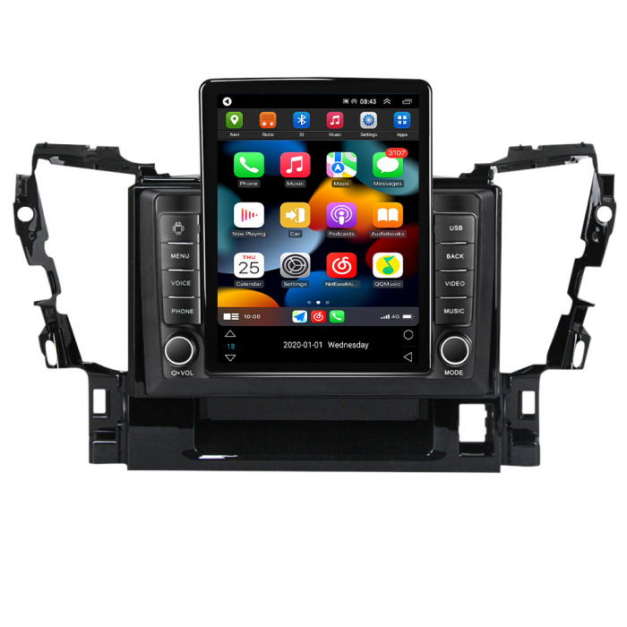 Navigatie dedicata Toyota Alphard 2015-2020,Tesla Style, ANDROID 13,Carplay&Android Auto, 10 inch , 8+128GB, Internet, Aplicatii, Waze, GPS [2]