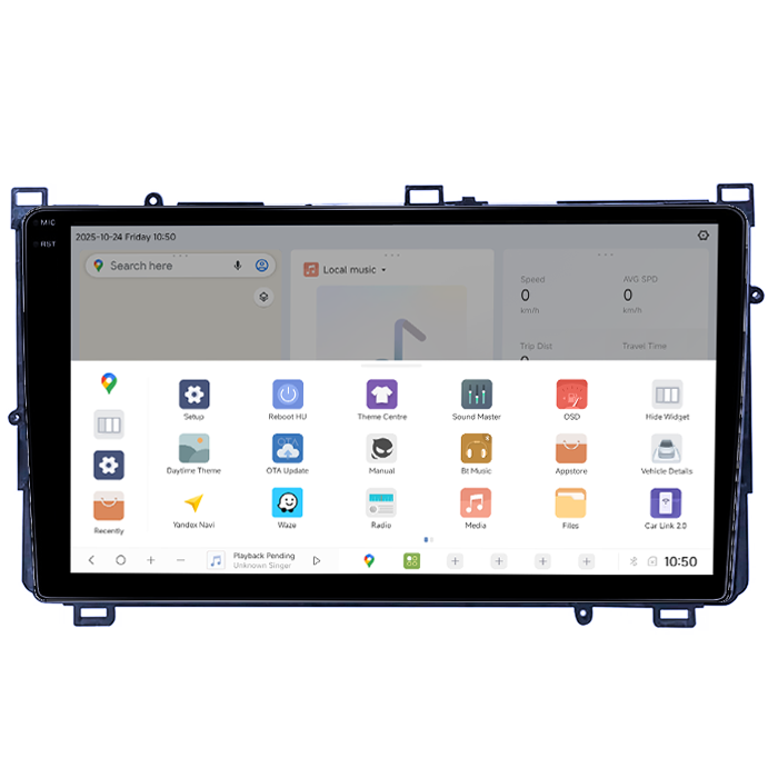Navigatie dedicata Toyota Corolla 11 Auris E180 2017-2018, DUDU3, 4GB RAM 64GB ROM, Octacore, Platforma 8581, Android, Display QLED 9", DSP, Carplay&AndroidAuto [3]