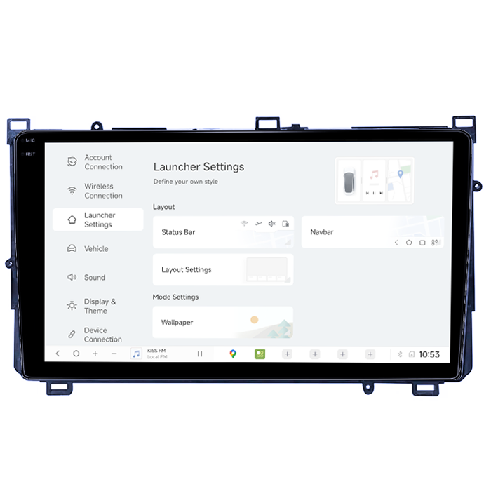 Navigatie dedicata Toyota Corolla 11 Auris E180 2017-2018, DUDU3, 4GB RAM 64GB ROM, Octacore, Platforma 8581, Android, Display QLED 9", DSP, Carplay&AndroidAuto [5]