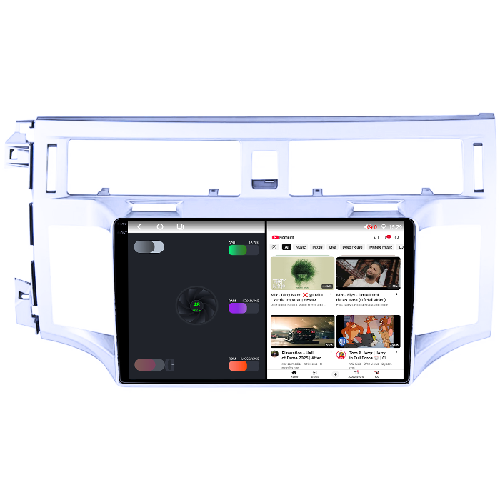 Navigatie dedicata Toyota Avalon 2005-2010, 8GB RAM 128GB ROM, Octacore, Platforma TS18, Android 14, Display QLED 9", Suporta camera 360", DSP, Carplay&Android Auto, SIM 4G, Ventilator Activ [3]