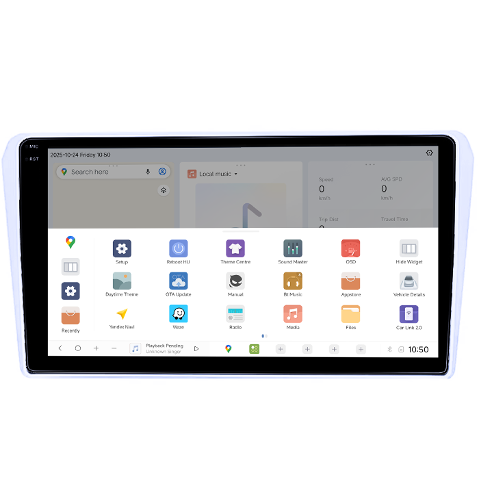 Navigatie dedicata Toyota Avensis 2002-2008 Silver, DUDU3, 4GB RAM 64GB ROM, Octacore, Platforma 8581, Android, Display QLED 9", DSP, Carplay&AndroidAuto [3]