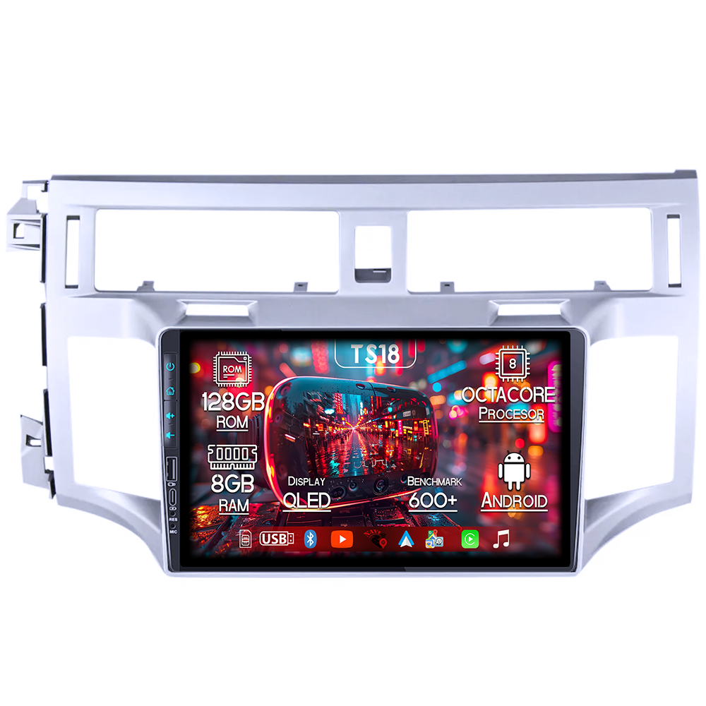 Navigatie dedicata Toyota Avalon 2005-2010, USB&Butoane fizice frontale, Platforma TS18, 9 Inch, 8GB RAM 128GB ROM, Octacore, Android 14, Android Auto&Carplay [1]