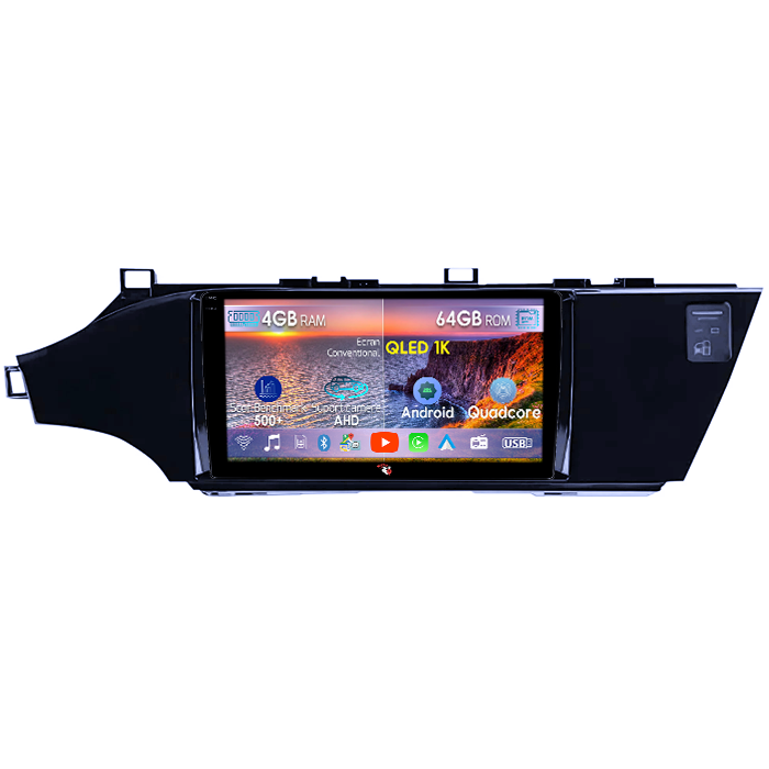 Navigatie dedicata Toyota Avalon 2012-2018, 4GB RAM 64GB ROM, Octacore, Android 14, Display QLED 1K 9", Carplay&Android Auto, SIM 4G, Ventilator Activ [1]