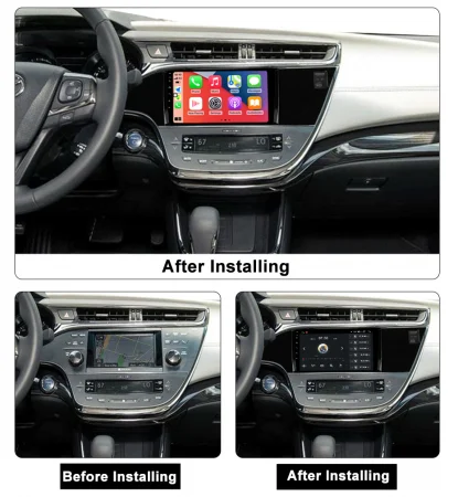 Navigatie dedicata Toyota Avalon 2012-2018, 8GB RAM 128GB ROM, Octacore, Platforma TS18, Android 14, Display QLED 9", Suporta camera 360", DSP, Carplay&Android Auto, SIM 4G, Ventilator Activ [8]
