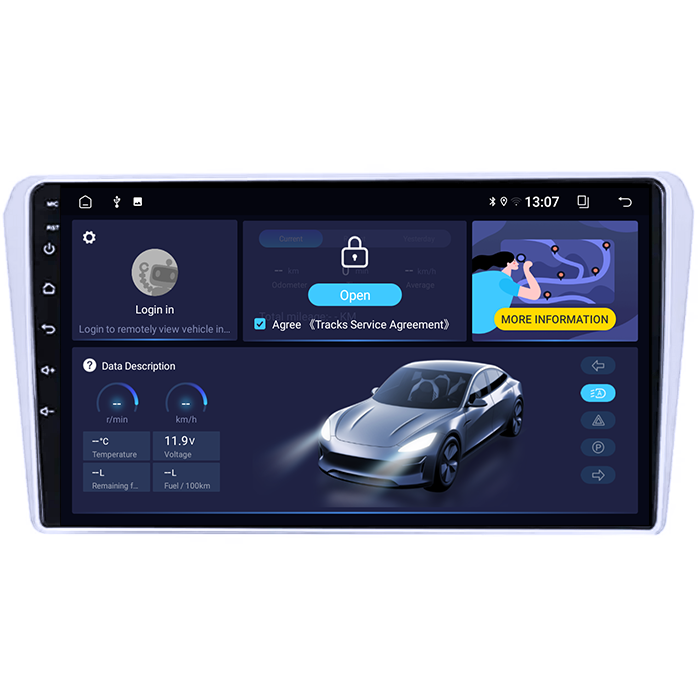 Navigatie dedicata Toyota Avensis 2002-2008 Silver, 8GB RAM 128GB ROM, Octacore, Platforma TS18, Android 13, Display QLED 9”, Suporta camera 360º, DSP, Carplay&Android Auto, SIM 4G, Ventilator Activ [5]