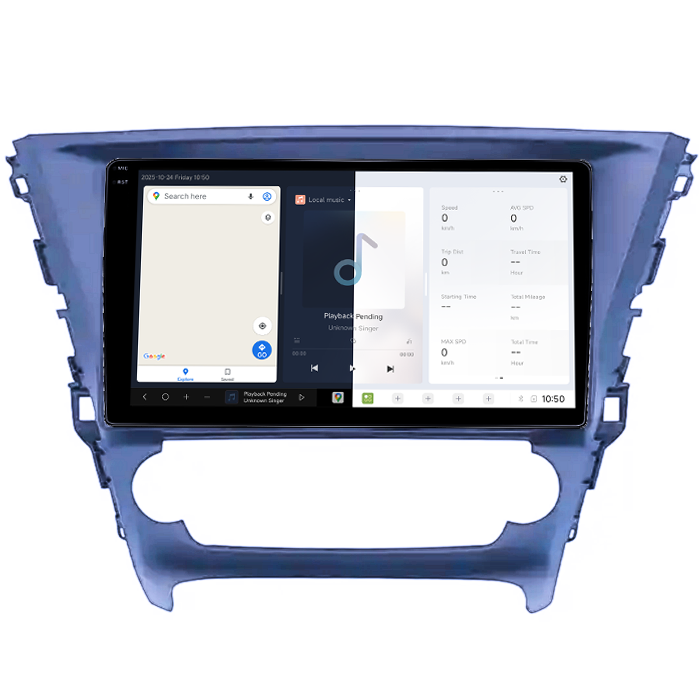 Navigatie dedicata Toyota Avensis Touring Sports, DUDU3, 4GB RAM 64GB ROM, Octacore, Platforma 8581, Android, Display QLED 9", DSP, Carplay&AndroidAuto [2]
