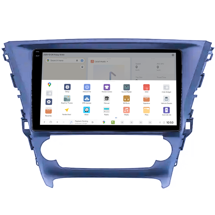 Navigatie dedicata Toyota Avensis Touring Sports, DUDU3, 4GB RAM 64GB ROM, Octacore, Platforma 8581, Android, Display QLED 9", DSP, Carplay&AndroidAuto [3]